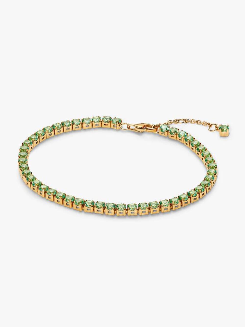 Pandora Sparkling Green Tennis Bracelet